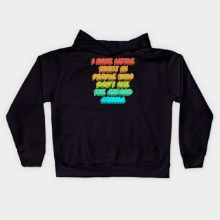 I Have Little Trust In People Who Don't Use The Oxford Comma Kids Hoodie